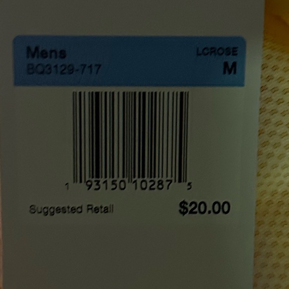 Nike Men Size Small Reversible Practice Jersey Yellow and/or White New - Picture 6 of 6